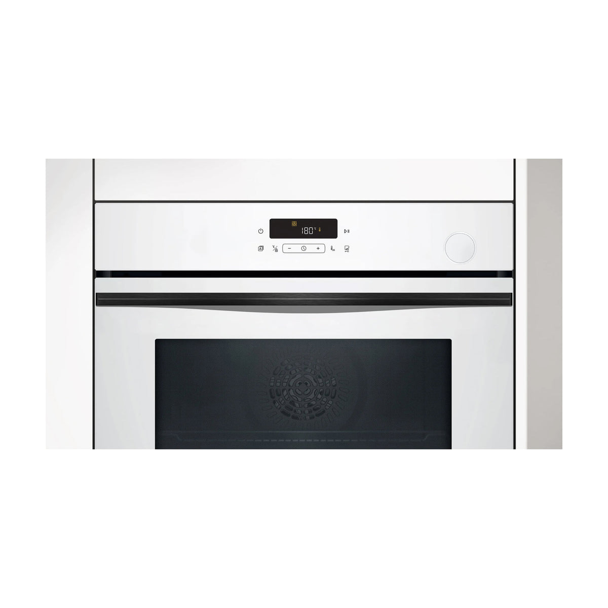 Horno con vapor Balay 3HA5129B3, 71 l, cristal blanco