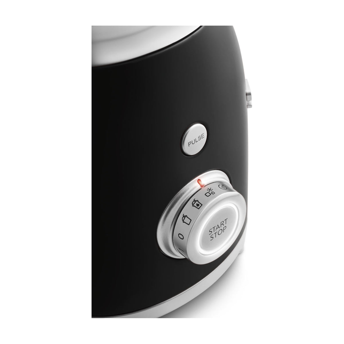 Batidora de vaso Smeg BLF03BLEU negra, 800 W y 1,5 l