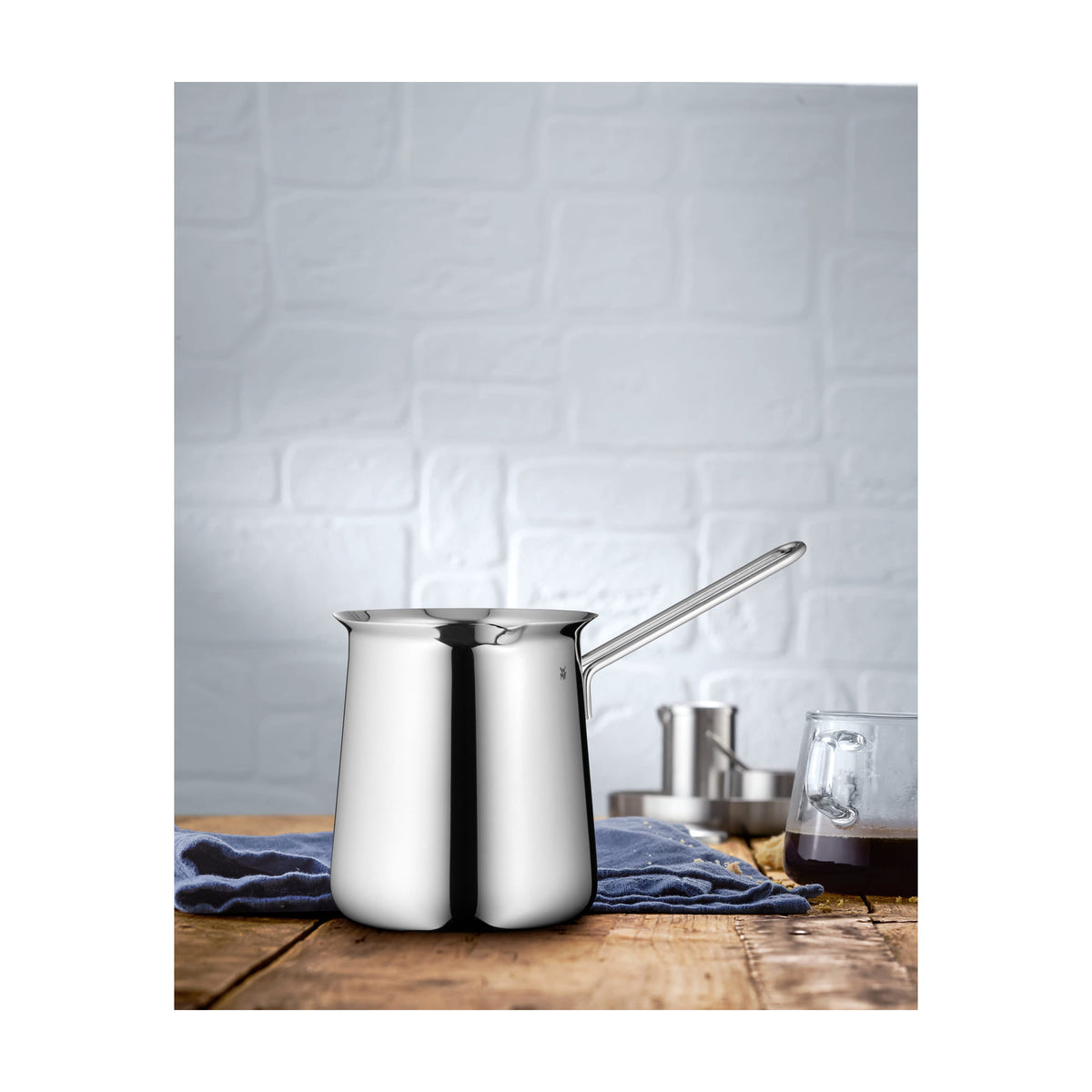 Jarra para café moka WMF Gourmet de 680 ml en acero inoxidable