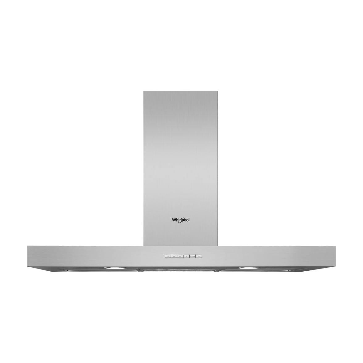 Campana decorativa Whirlpool WHBS 93 F LE X, inox, 90 cm y LED
