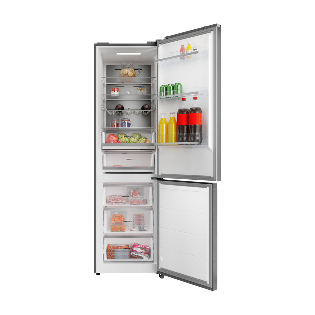 Frigorífico combi Teka RBF 88681 SS, Total No Frost, clase A