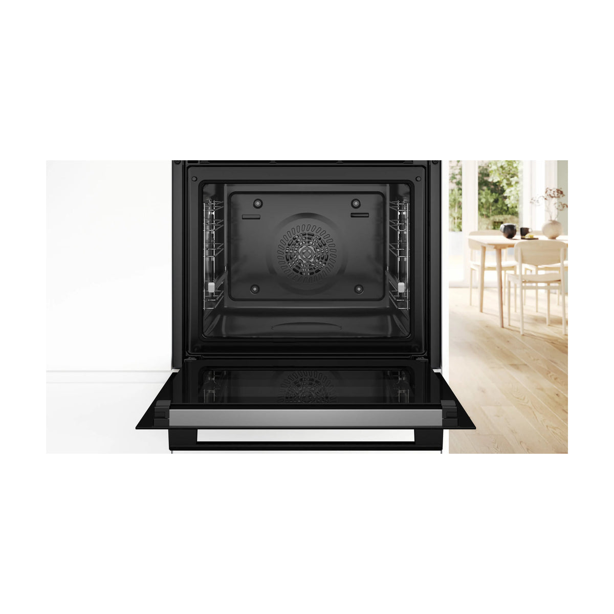 Horno multifunción Bosch HBG578EB7 de 71 l, pirolítico y con Air Fry