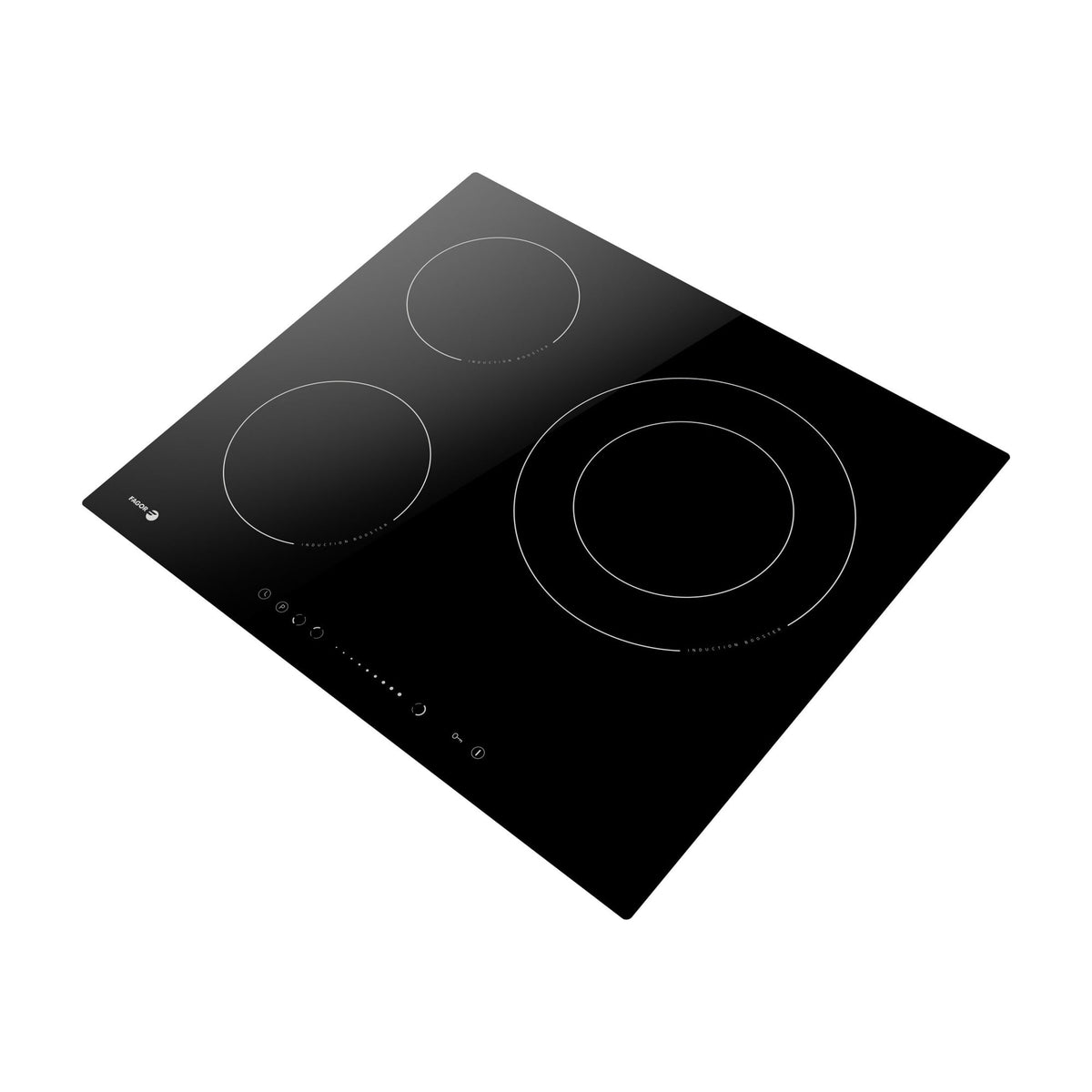 Placa de inducción Fagor 3IF-305BC de 59 cm, 3 zonas y control deslizante