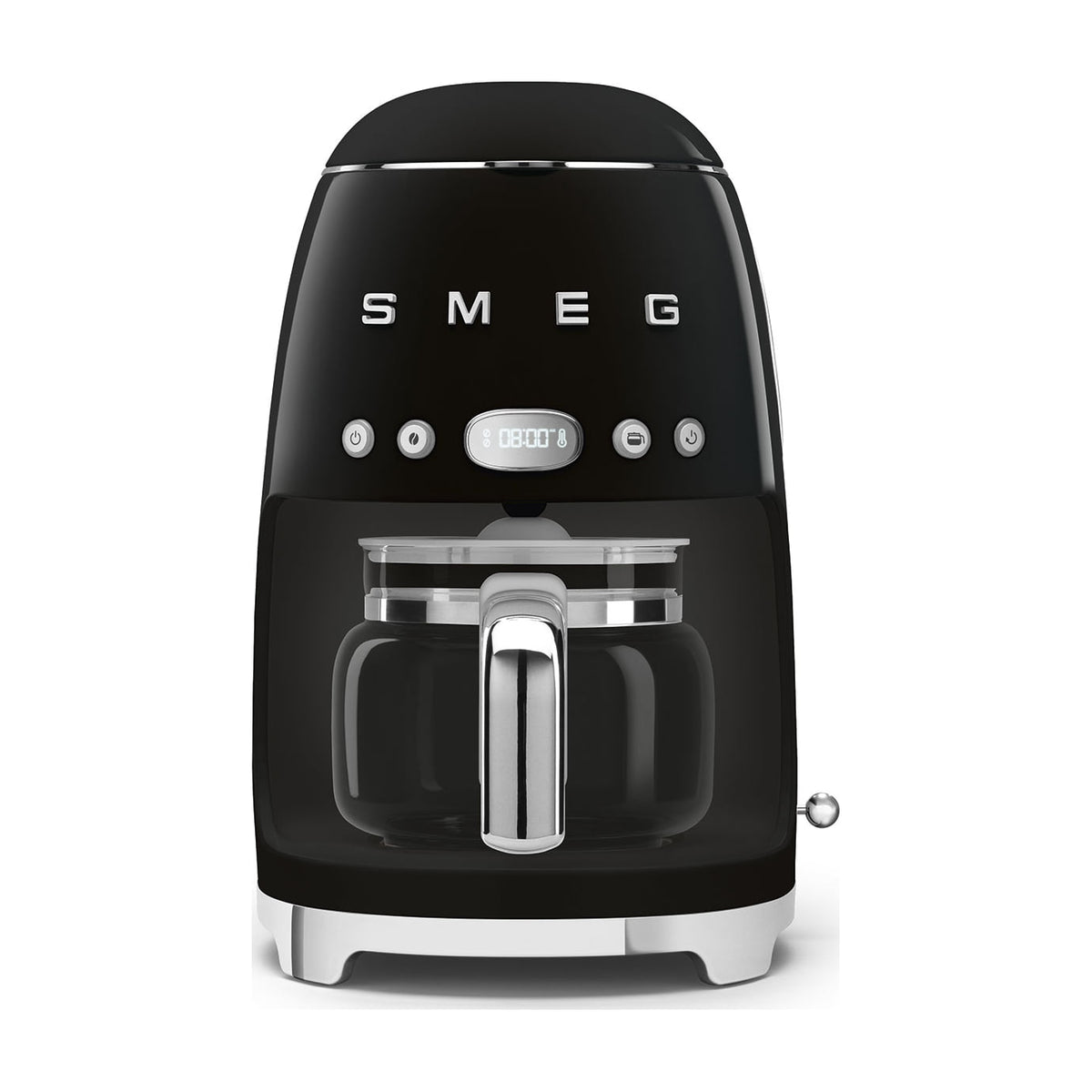 Cafetera de goteo Smeg DCF02BLEU, 10 tazas, negro