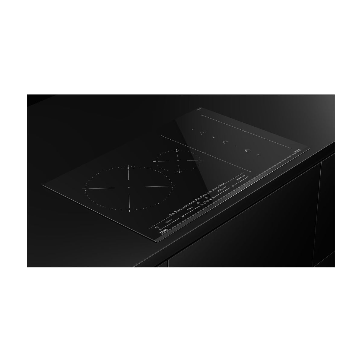 Placa de inducción Teka IZS 86630 MST BK de 80 cm con zona Flex y SlideCooking