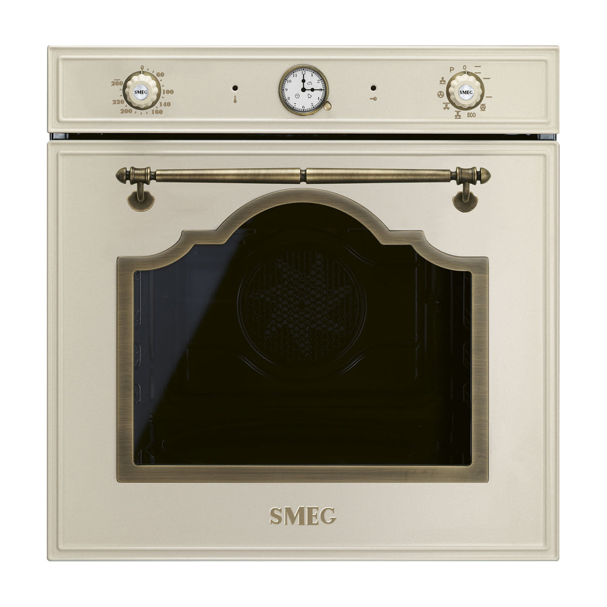 Horno multifunción Smeg SFP67C1TPO de 65 l, pirolítico en crema