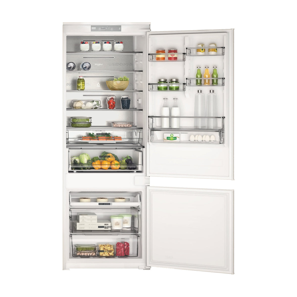 Frigorífico combi integrable Whirlpool WH SP70 T121, 394 l, Total No Frost