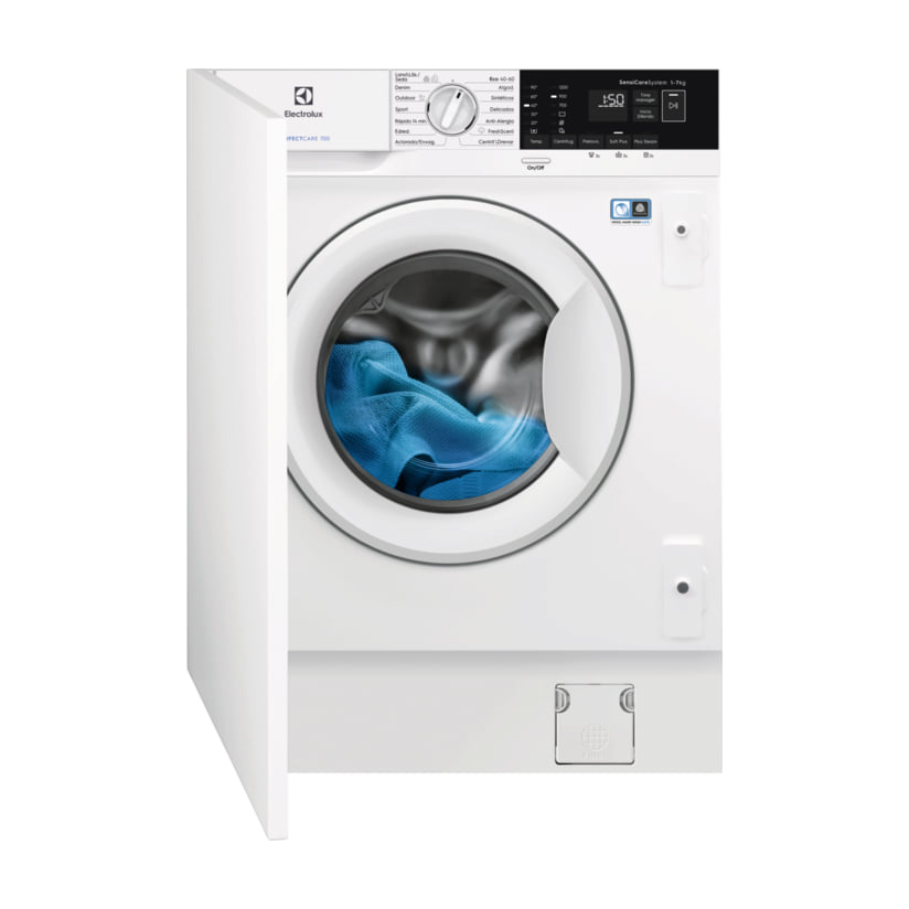 Lavadora integrable Electrolux EN7F4722AN de 7 kg y 1200 rpm