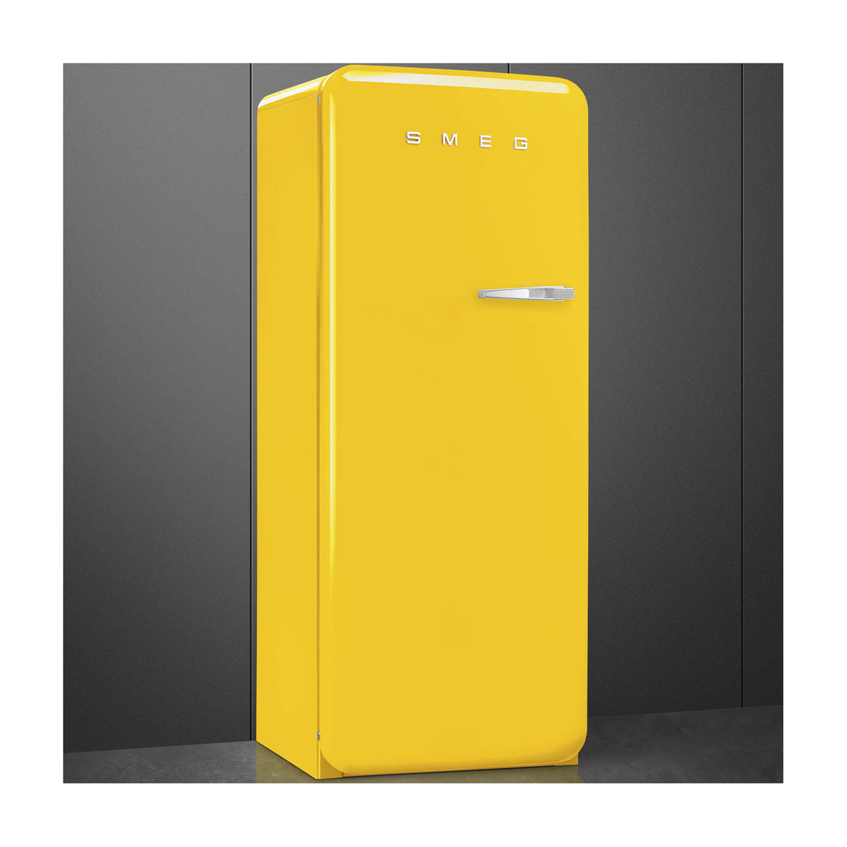 Frigorífico de una puerta Smeg FAB28LYW6 amarillo, 270 l, clase C