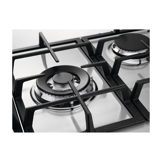 Placa de gas Electrolux KGS7536SX de 75 cm y 5 zonas