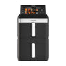 Freidora de aire Taurus Air Fry Duo Slim AF2602D, 13 l y doble cesta
