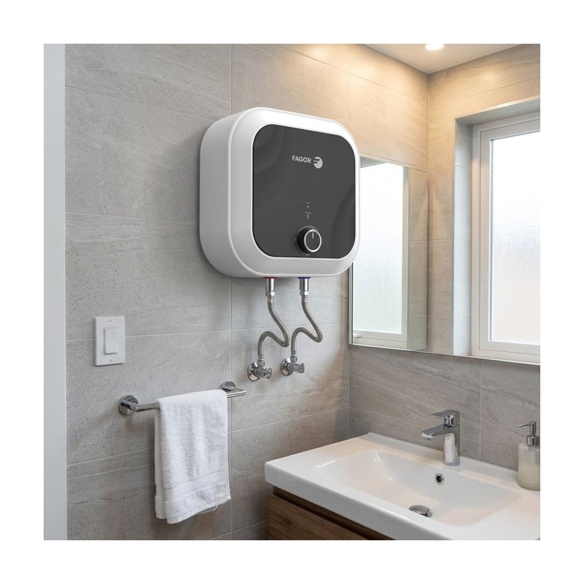 Termo eléctrico Fagor F MINI-15 S, 15 l, 2500 W