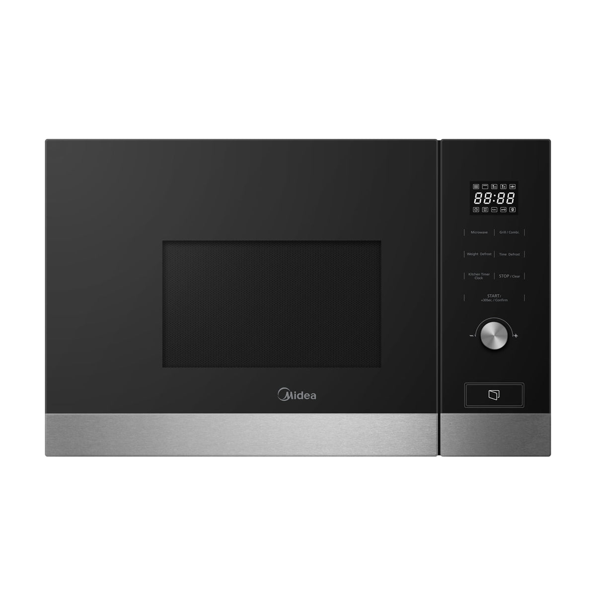 Microondas integrable Midea MBMTG820H-X de 20 l con grill y 800 W