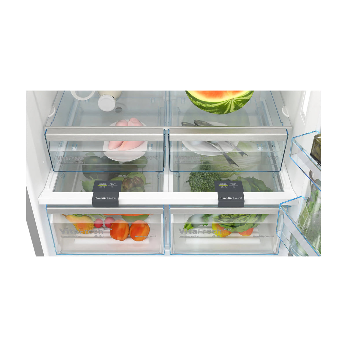 Frigorífico combi Bosch KGN86AIDR, 631 l, Total No Frost