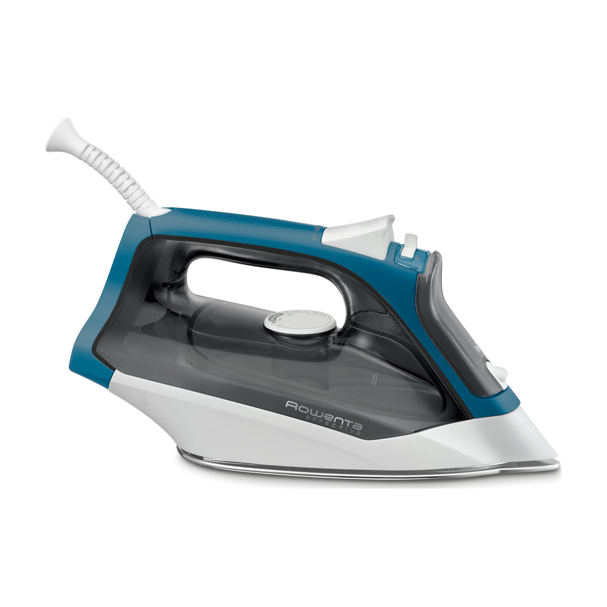 Plancha de vapor Rowenta Effective DX1550D1, 2200 W y suela de acero inoxidable