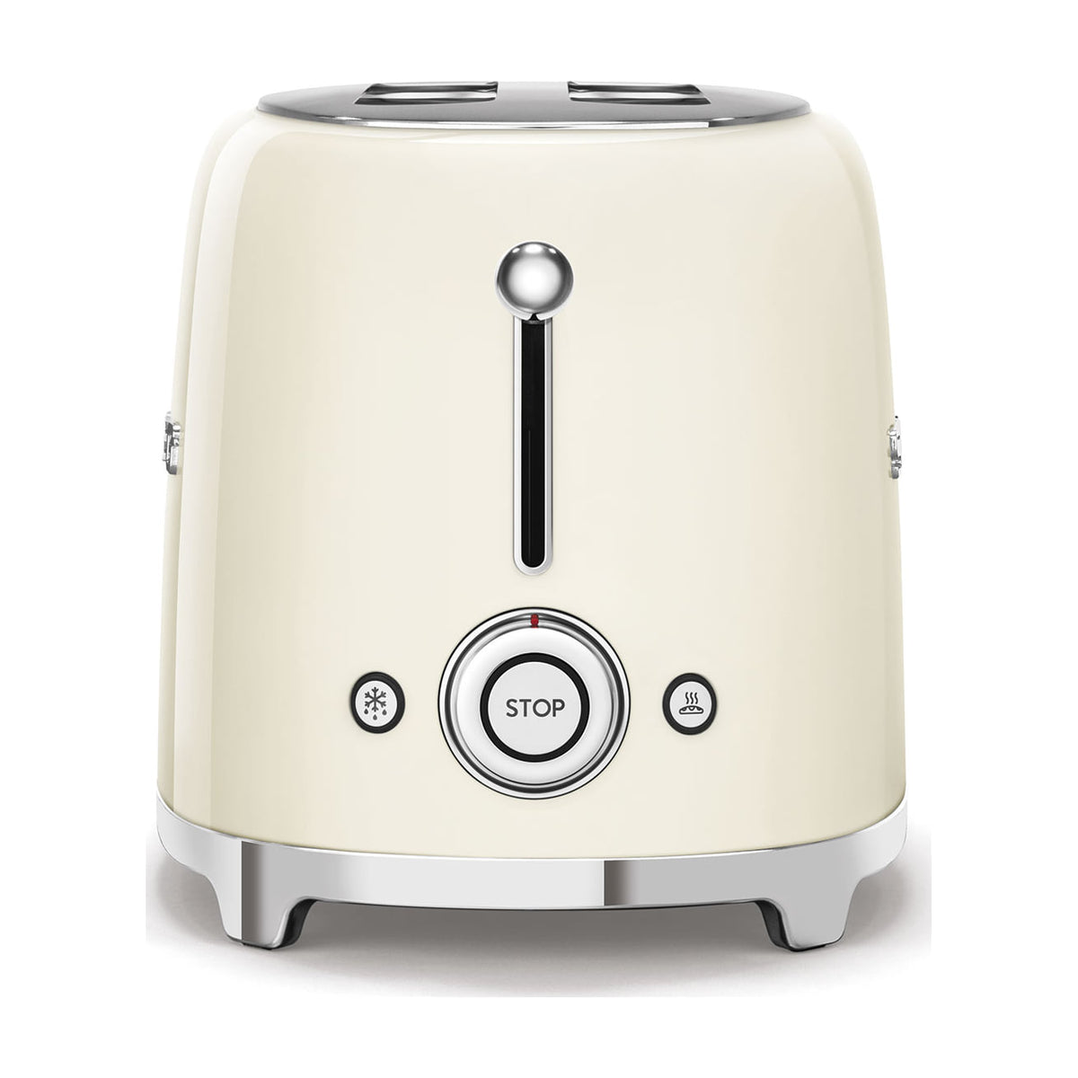 Tostadora Smeg TSF02CREU crema, 4 rebanadas y 1500 W