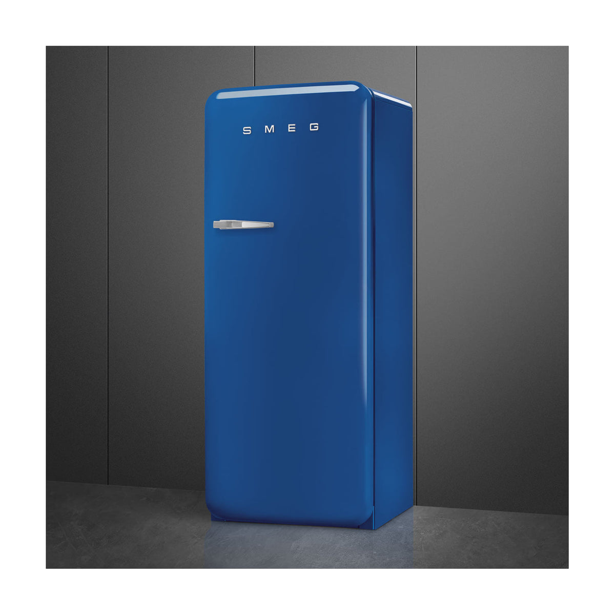 Frigorífico de una puerta Smeg FAB28RBE6 azul, 270 l y clase C