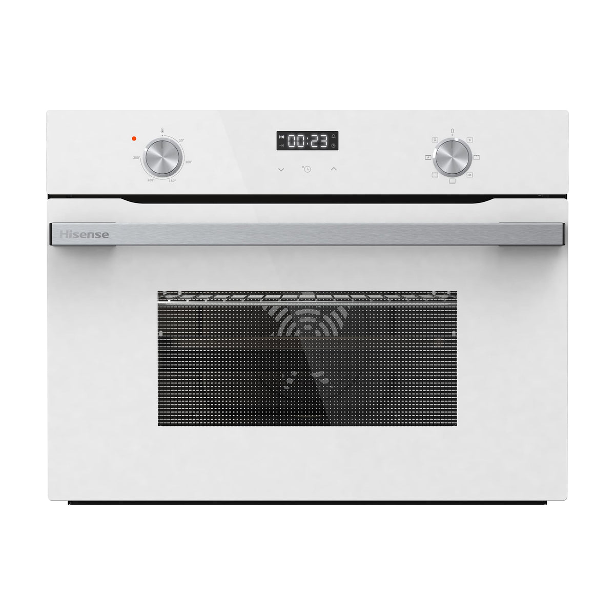 Horno compacto Hisense BI44221AWG de 49 l en cristal blanco
