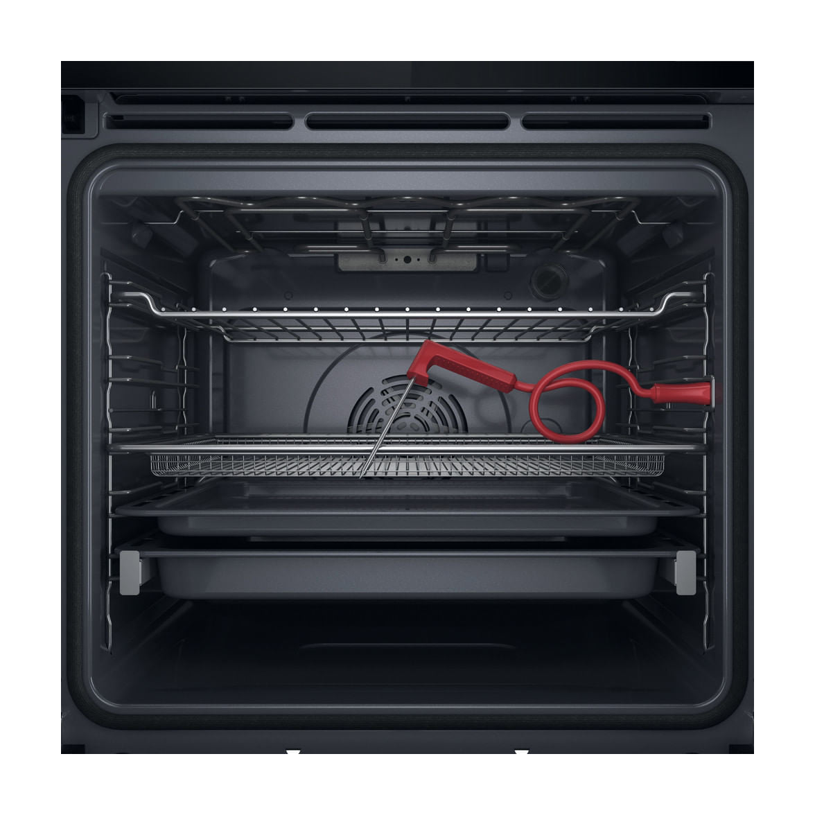 Horno multifunción Whirlpool WOI6A8FPT1SBA de 73 l con vapor y pirólisis