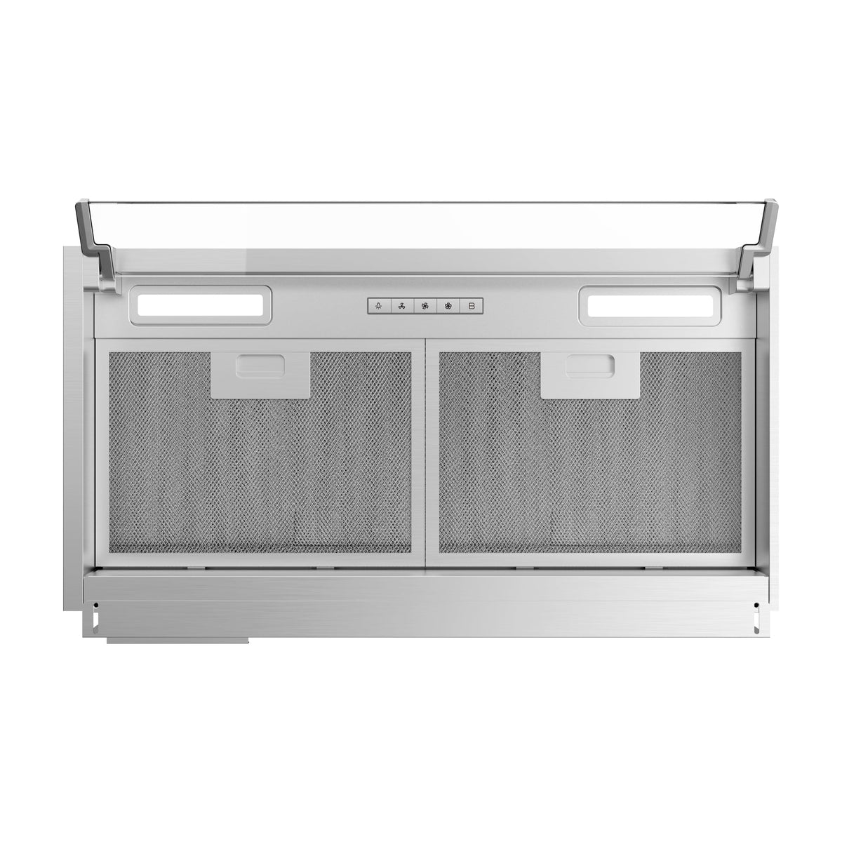Campana integrable Midea MH60M02EM24SB, 60 cm, 800 m³/h
