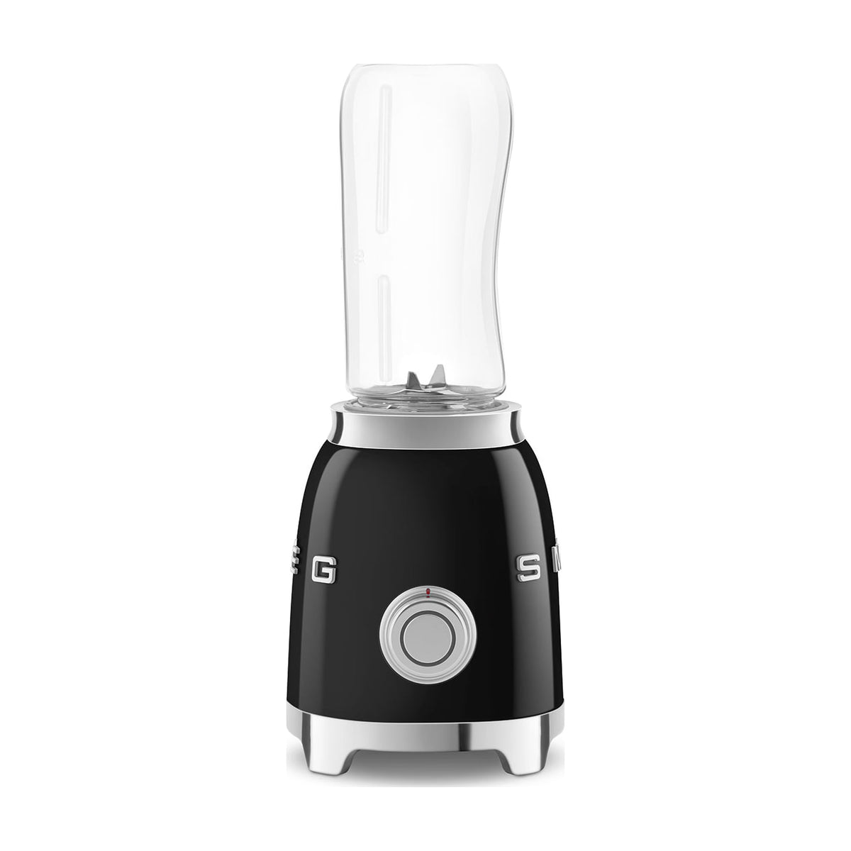 Batidora de vaso personal Smeg PBF01BLEU negra, 300 W y 2 velocidades