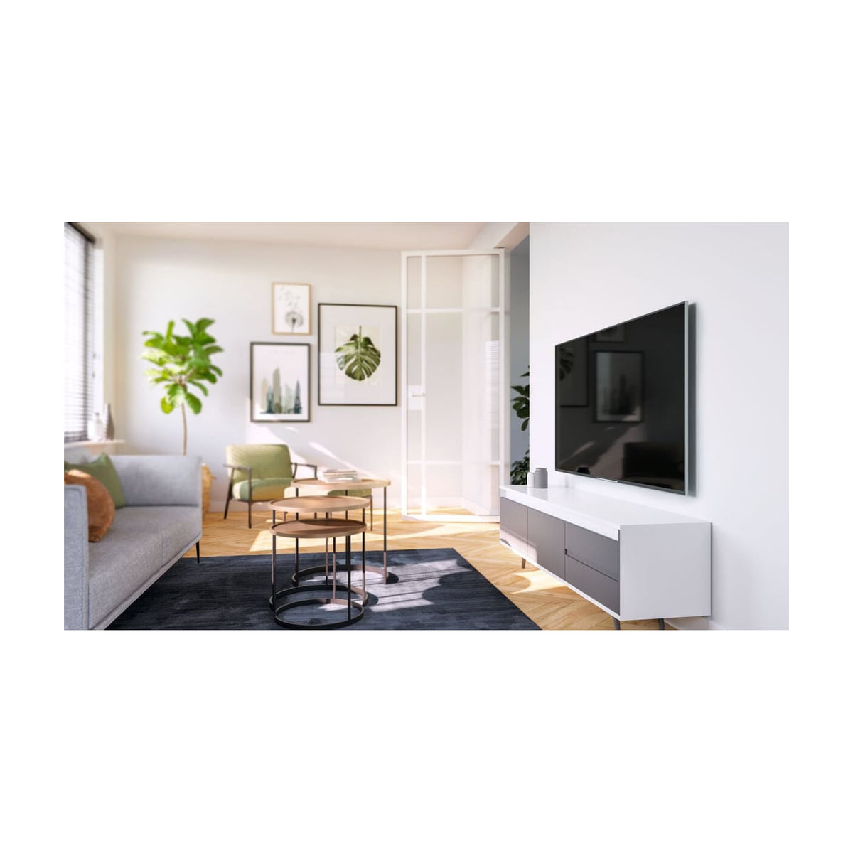 Soporte de TV fijo Vogel's TVM 3603 para 40 a 100 pulgadas y hasta 75 kg