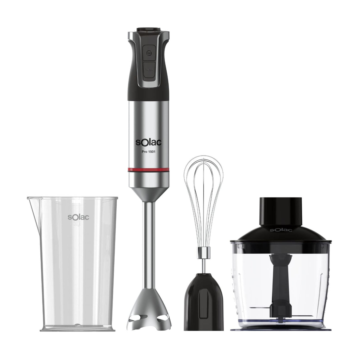 Batidora de mano Solac Pro Chef 1501, 1500 W y 20 velocidades