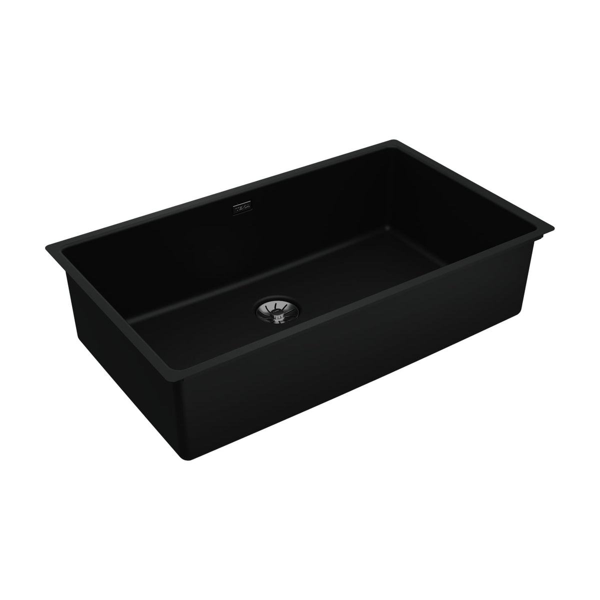 Fregadero Teka TopLine RS15 71.40 FullBlack de una cubeta, instalación 3 en 1