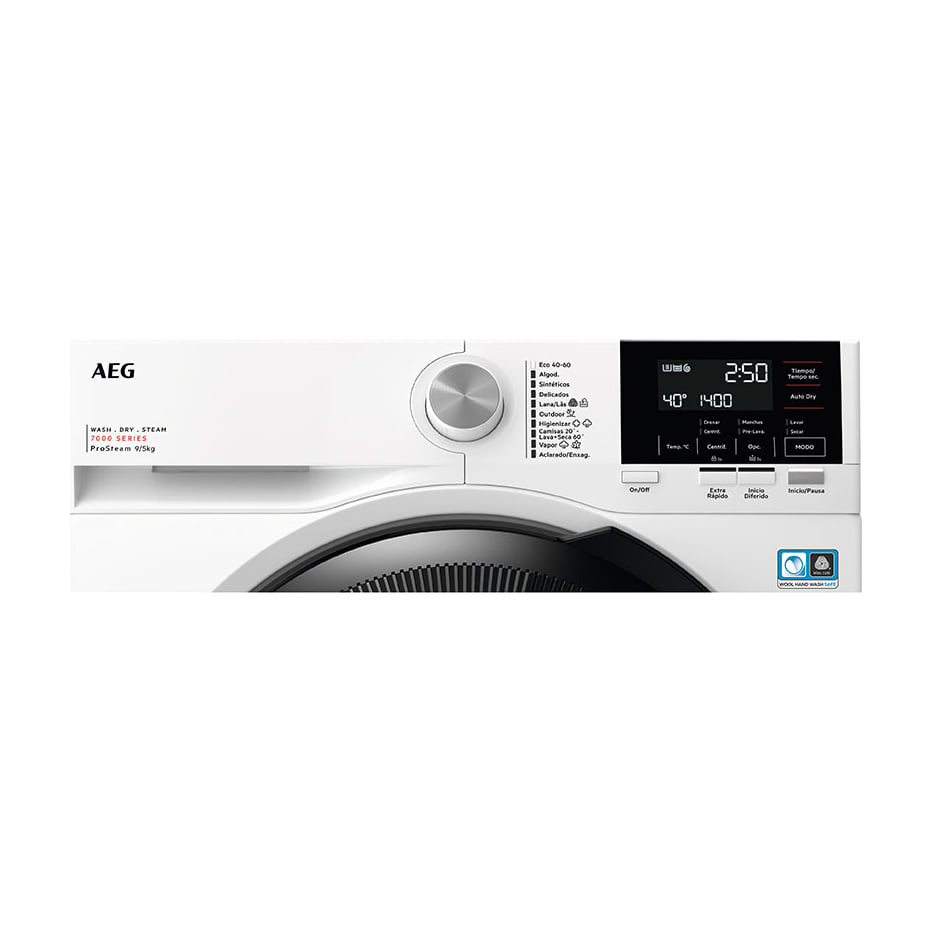 Lavasecadora AEG LWR7194M4B de 9/5 kg y 1400 rpm