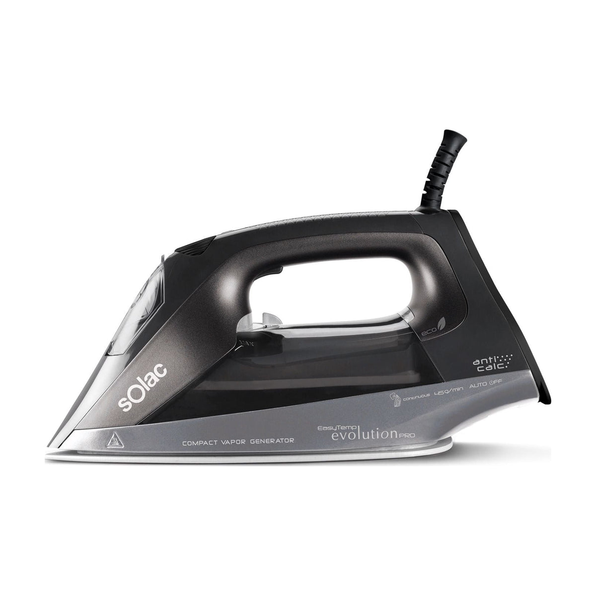 Centro de planchado compacto Solac CVG9508 Easy Temp Evolution Pro, 2400 W y 45 g/min