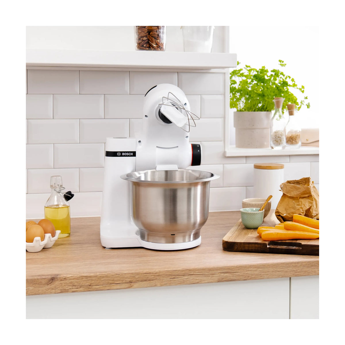 Robot de cocina Bosch MUMS2EW00 de 700 W y bol de 3,8 l