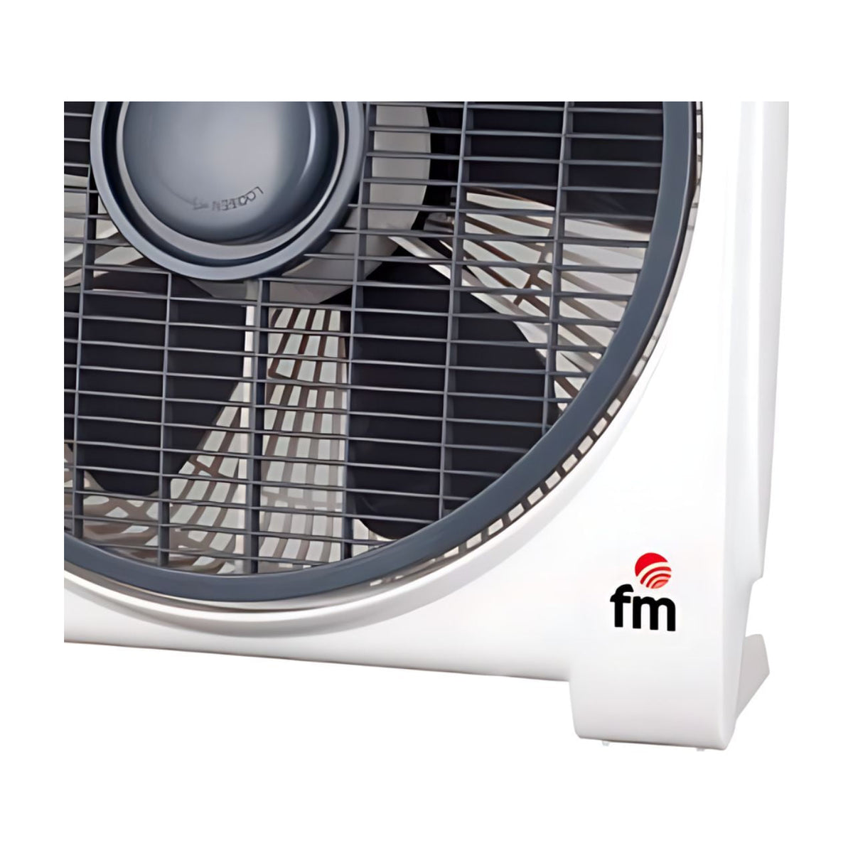 Ventilador Box Fan FM BF-4 – 30 cm, 3 velocidades, temporizador – qubbos