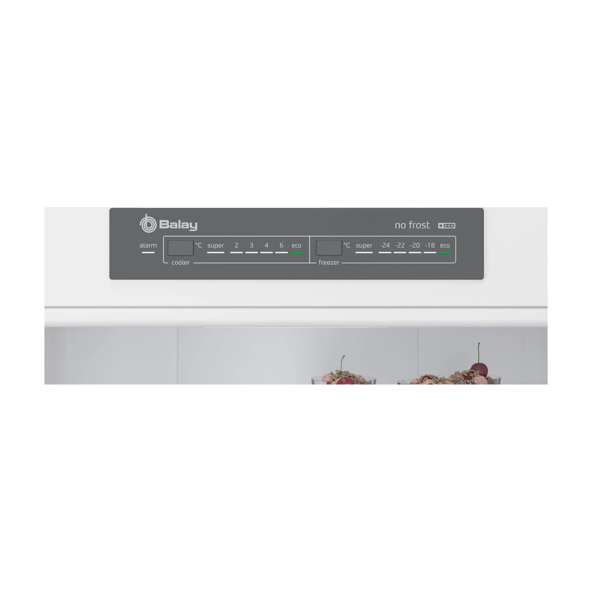 Frigorífico combi Balay 3KFD553XI Total No Frost, 326 litros