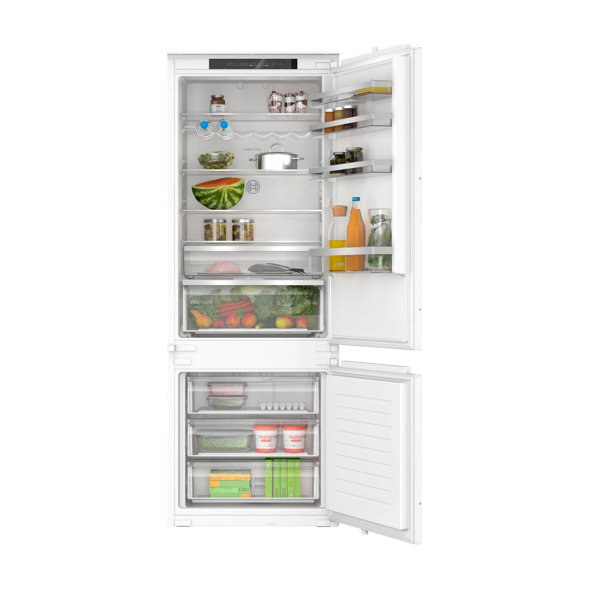 Frigorífico combi integrable Bosch KBN96VSE0 de 383 l con No Frost y Home Connect