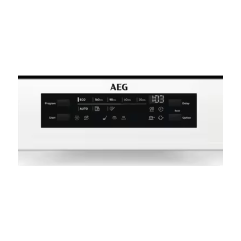 Lavavajillas AEG FFB74927ZW de 14 cubiertos con AirDry y bandeja MaxiFlex