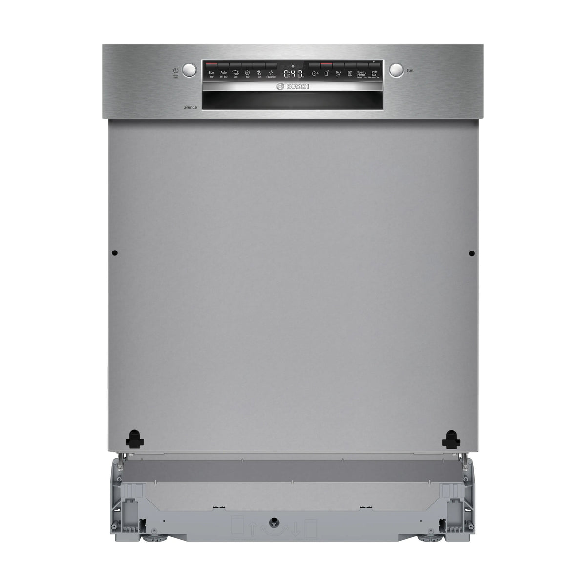 Lavavajillas semiintegrable Bosch SMI4HVS14E, 14 cubiertos y Home Connect