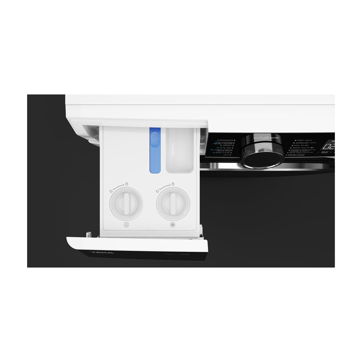 Lavadora Teka AutoDose WMK 81050 WH de 10 kg y 1500 rpm