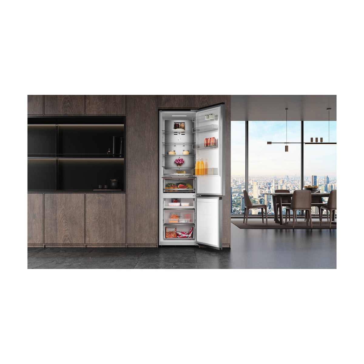 Frigorífico combi Teka RBF 88695 SLN SS, 360 l, No Frost total
