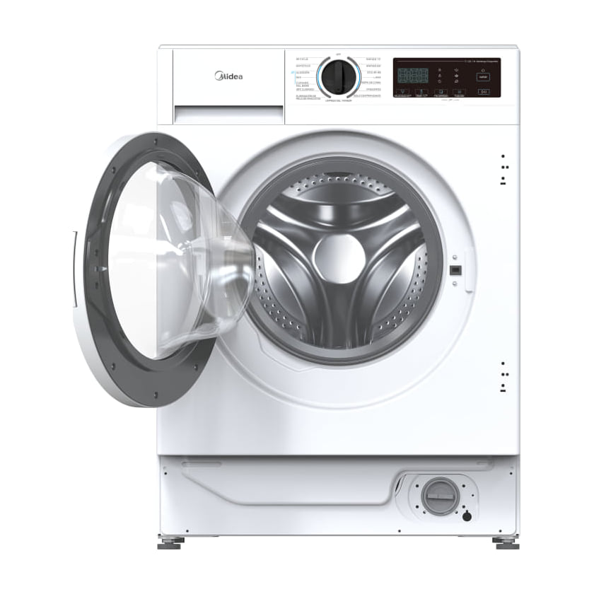 Lavadora integrable Midea MFA06W90BA/W-ES, 9 kg y 1400 rpm