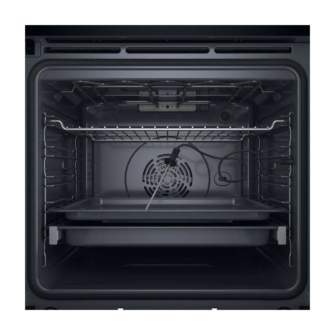 Horno multifunción Whirlpool WOI4S8PPM1SB de 73 litros con vapor y pirólisis
