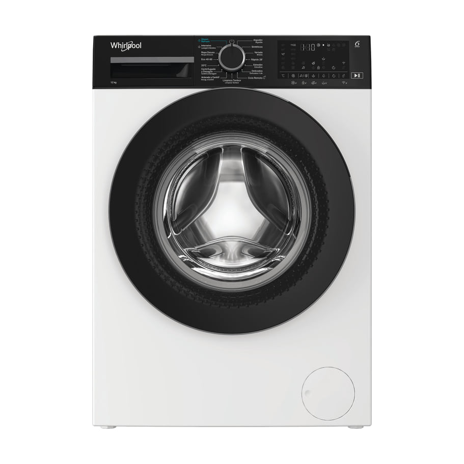 Lavadora Whirlpool WAM 27WB SPT de 12 kg y 1400 rpm