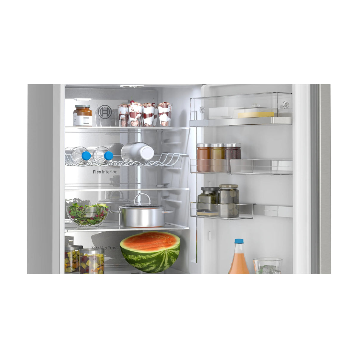 Frigorífico combi Bosch KGN39AIBT, Total No Frost, 363 l