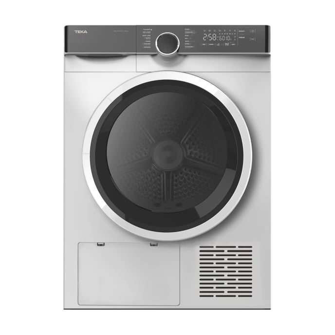 Secadora Teka SHK 70840 WH de bomba de calor, 8 kg y 14 programas