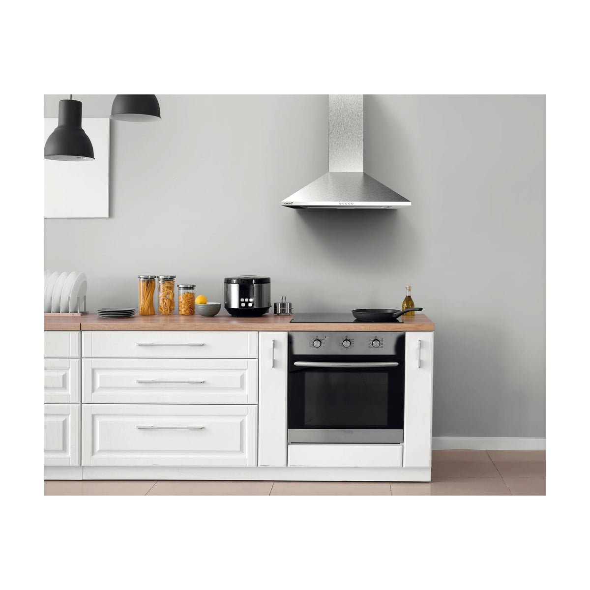 Campana decorativa CATA Omega 700 X, 70 cm, 645 m³/h