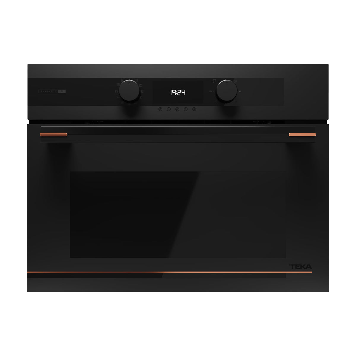 Horno compacto con microondas Teka HLC 84-G1 C BM, 40 l, negro mate