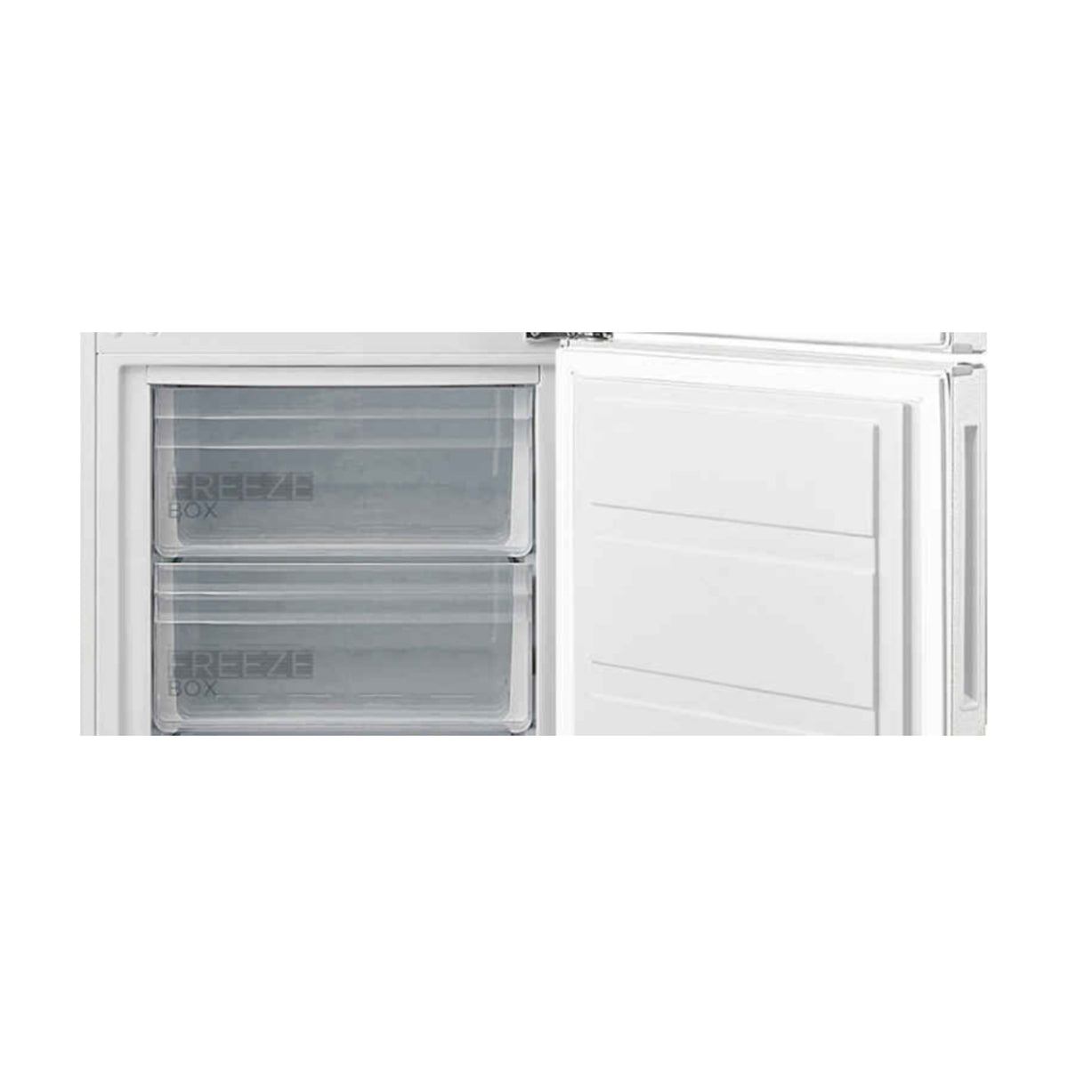 Frigorífico combi Midea MDRB424FGD01OE, 310 L, Total No Frost