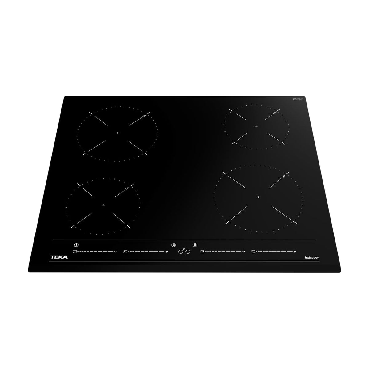 Placa de inducción Teka IZC 64010 MSS, 4 zonas y 7200 W