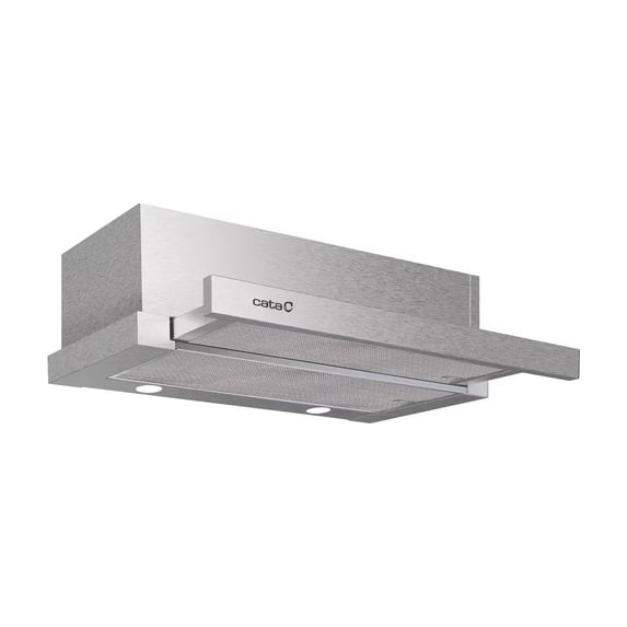 Campana telescópica CATA Extender 600 inox, 60 cm y LED