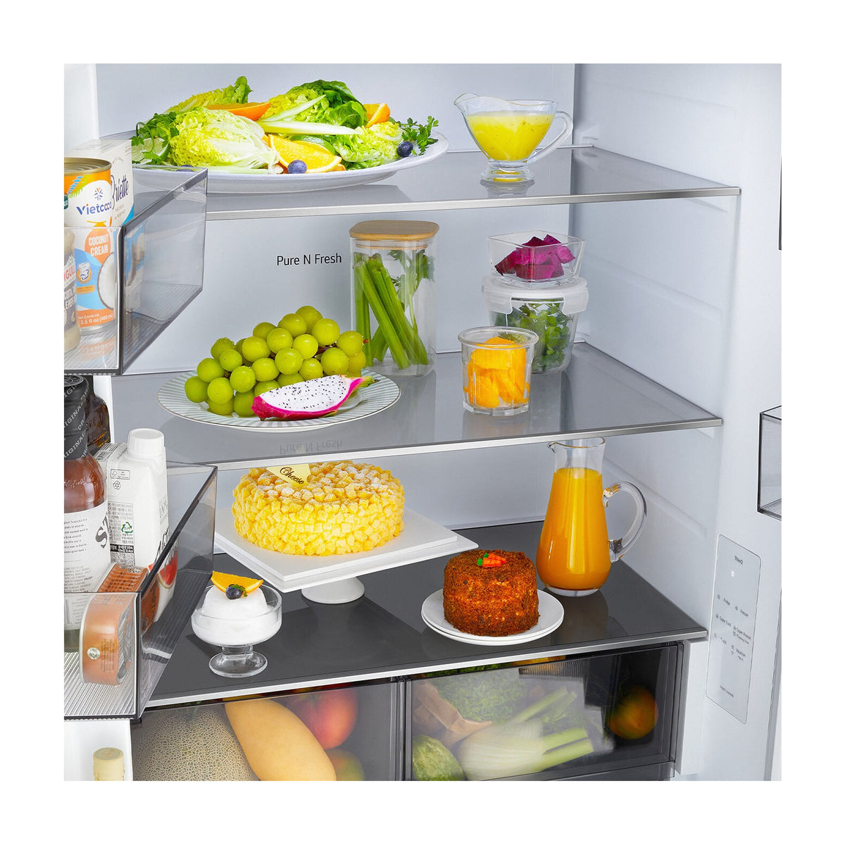 Frigorífico americano LG GMBS30SDPY de 580 l, Total No Frost y Wi-Fi