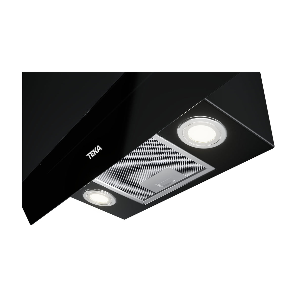 Campana decorativa Teka DVT PRO 78780 TCS BK de 70 cm en cristal negro